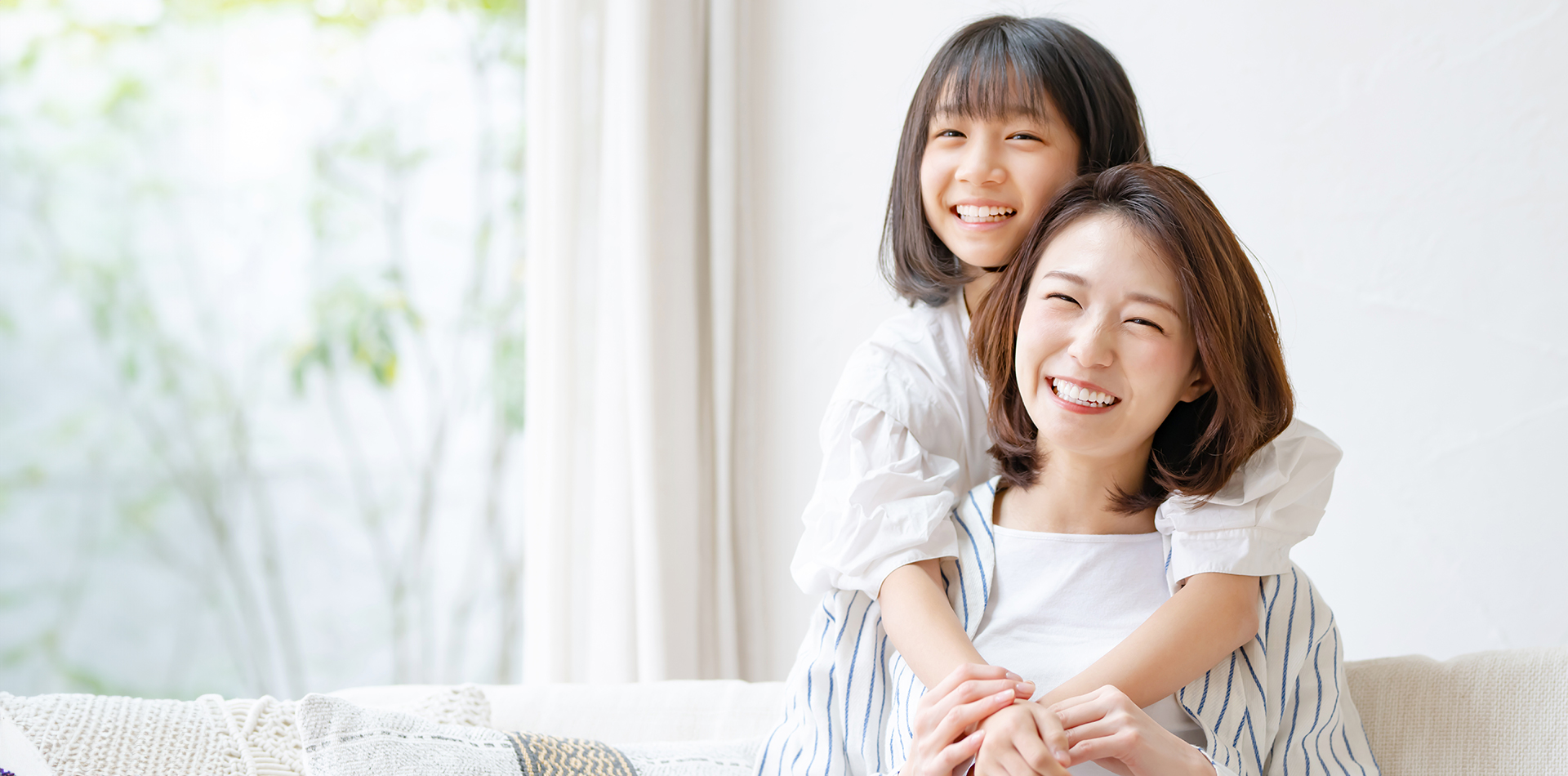 綺麗な肌を見せる女性